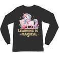 LEARNING IS MAGICAL TEACHER UNICORN BACK TO SCHOOL UNICORN Unisex Long Sleeve T-Shirt, trending gift LEARNING IS MAGICAL TEACHER UNICORN BACK TO SCHOOL UNICORN Unisex Long Sleeve T-Shirt, trending gift