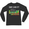 Can I Lick It Periodic Table Science Teacher Student Unisex Long Sleeve T-Shirt, trending gift Can I Lick It Periodic Table Science Teacher Student Unisex Long Sleeve T-Shirt, trending gift