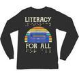 Literacy For All Visually Impaired Braille Teacher The Blind Unisex Long Sleeve T-Shirt, trending gift Literacy For All Visually Impaired Braille Teacher The Blind Unisex Long Sleeve T-Shirt, trending gift