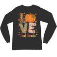 Love 2nd Grade Happy Fall Thanksgiving For 2nd Teacher For Men Women Girls Kids Unisex Long Sleeve T-Shirt, trending gift Love 2nd Grade Happy Fall Thanksgiving For 2nd Teacher For Men Women Girls Kids Unisex Long Sleeve T-Shirt, trending gift