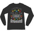 I Love My Job For All The Little Reasons Kid Daycare Teacher Unisex Long Sleeve T-Shirt, trending gift
