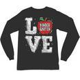 LOVE Kindergarten Teacher Student School Apple Unisex Long Sleeve T-Shirt, trending gift LOVE Kindergarten Teacher Student School Apple Unisex Long Sleeve T-Shirt, trending gift