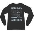 I Love Math And Cats Cat Lover Science Teacher Student Unisex Long Sleeve T-Shirt, trending gift I Love Math And Cats Cat Lover Science Teacher Student Unisex Long Sleeve T-Shirt, trending gift