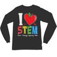 I Love STEM Student Teacher 1st Day Of School Back To School Unisex Long Sleeve T-Shirt, trending gift