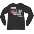 Maestra Fabulosa Bilingual Spanish Espanol Teacher School Unisex Long Sleeve T-Shirt, trending gift Maestra Fabulosa Bilingual Spanish Espanol Teacher School Unisex Long Sleeve T-Shirt, trending gift