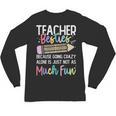 Matching Teachers Last Day Of School Teacher Besties Unisex Long Sleeve T-Shirt, trending gift