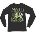 Math Solves Most Of My Problems Science Math Science Teacher Unisex Long Sleeve T-Shirt, trending gift Math Solves Most Of My Problems Science Math Science Teacher Unisex Long Sleeve T-Shirt, trending gift