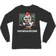 Math Teacher Chicken Mathemachicken Pun Unisex Long Sleeve T-Shirt, trending gift