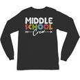 Middle School Crew Retro Teacher Student Vintage Unisex Long Sleeve T-Shirt, trending gift Middle School Crew Retro Teacher Student Vintage Unisex Long Sleeve T-Shirt, trending gift