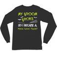 Middle School Teacher Halloween Costume Shirt Lazy Unisex Long Sleeve T-Shirt, trending gift