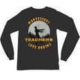 Montessori Teachers Love Brains Halloween Novelty Men Women Unisex Long Sleeve T-Shirt, trending gift
