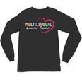 Multilingual Learner Teacher Heart Unisex Long Sleeve T-Shirt, trending gift Multilingual Learner Teacher Heart Unisex Long Sleeve T-Shirt, trending gift