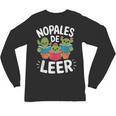 Nopales De Leer Bilingual Teacher Maestra Spanish Teacher Unisex Long Sleeve T-Shirt, trending gift Nopales De Leer Bilingual Teacher Maestra Spanish Teacher Unisex Long Sleeve T-Shirt, trending gift