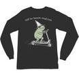 Off To Teach English Scooter Frog ESL Teacher Literature Unisex Long Sleeve T-Shirt, trending gift Off To Teach English Scooter Frog ESL Teacher Literature Unisex Long Sleeve T-Shirt, trending gift
