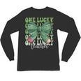 One Lucky Teacher Coquette Bow St Patricks Day Teacher Unisex Long Sleeve T-Shirt, trending gift One Lucky Teacher Coquette Bow St Patricks Day Teacher Unisex Long Sleeve T-Shirt, trending gift