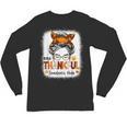 One Thankful Teacher's Aide Messy Bun Thanksgiving Fall Unisex Long Sleeve T-Shirt, trending gift One Thankful Teacher's Aide Messy Bun Thanksgiving Fall Unisex Long Sleeve T-Shirt, trending gift