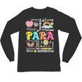 Paras Make It Possible Paraprofessional Paraeducator Teacher Unisex Long Sleeve T-Shirt, trending gift Paras Make It Possible Paraprofessional Paraeducator Teacher Unisex Long Sleeve T-Shirt, trending gift