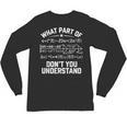 What Part Of Don't You Understand Math Teacher Unisex Long Sleeve T-Shirt, trending gift What Part Of Don't You Understand Math Teacher Unisex Long Sleeve T-Shirt, trending gift