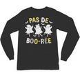 Pas De BOO-Rée Ghost Ballet Dancer Halloween Dance Teacher Unisex Long Sleeve T-Shirt, trending gift Pas De BOO-Rée Ghost Ballet Dancer Halloween Dance Teacher Unisex Long Sleeve T-Shirt, trending gift