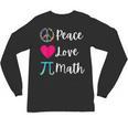 Peace Love Math Maths Teacher Pi Symbol Men Women Unisex Long Sleeve T-Shirt, trending gift Peace Love Math Maths Teacher Pi Symbol Men Women Unisex Long Sleeve T-Shirt, trending gift