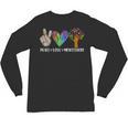 Peace Love Montessori Daycare Teacher Appreciation Unisex Long Sleeve T-Shirt, trending gift Peace Love Montessori Daycare Teacher Appreciation Unisex Long Sleeve T-Shirt, trending gift