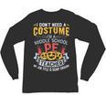 Physical Education School PE Teacher Halloween Costume Men Women Unisex Long Sleeve T-Shirt, trending gift Physical Education School PE Teacher Halloween Costume Men Women Unisex Long Sleeve T-Shirt, trending gift