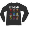 Pi Menu 314 Pi Symbol Math Teacher Happy Pi Day Unisex Long Sleeve T-Shirt, trending gift