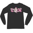 Pink Ghost Teach Halloween Teacher In Spooky Season Unisex Long Sleeve T-Shirt, trending gift