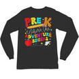 Pre-k Where The Adventure Begins First Day Of Prek Teacher Unisex Long Sleeve T-Shirt, trending gift Pre-k Where The Adventure Begins First Day Of Prek Teacher Unisex Long Sleeve T-Shirt, trending gift