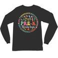 Pre-K Dream Team Back To School Teacher Flower Unisex Long Sleeve T-Shirt, trending gift