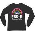 Pre-K Teacher Cute Pre Kindergarten For Teachers Rainbow For Men Women Kids Unisex Long Sleeve T-Shirt, trending gift Pre-K Teacher Cute Pre Kindergarten For Teachers Rainbow For Men Women Kids Unisex Long Sleeve T-Shirt, trending gift