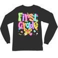 Preppy First Grade Back To School 1st Grade Teacher Girl Kid Unisex Long Sleeve T-Shirt, trending gift Preppy First Grade Back To School 1st Grade Teacher Girl Kid Unisex Long Sleeve T-Shirt, trending gift