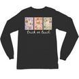 Preppy Goose Teacher Trick Or Teach Halloween Teacher Goose Unisex Long Sleeve T-Shirt, trending gift Preppy Goose Teacher Trick Or Teach Halloween Teacher Goose Unisex Long Sleeve T-Shirt, trending gift