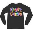 Preppy Kindergarten First Day Of School Teachers Girls Boys Unisex Long Sleeve T-Shirt, trending gift Preppy Kindergarten First Day Of School Teachers Girls Boys Unisex Long Sleeve T-Shirt, trending gift