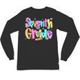 Preppy Seventh Grade Back To School 7th Grade Teachers Girls Unisex Long Sleeve T-Shirt, trending gift Preppy Seventh Grade Back To School 7th Grade Teachers Girls Unisex Long Sleeve T-Shirt, trending gift