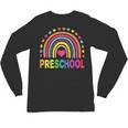 Preschool Rainbow Girls Boys Kids Teacher Back To School Unisex Long Sleeve T-Shirt, trending gift