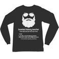 Professor Ancient Teaching Education Bearded History Teacher Unisex Long Sleeve T-Shirt, trending gift Professor Ancient Teaching Education Bearded History Teacher Unisex Long Sleeve T-Shirt, trending gift