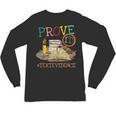 Prove It Text Evidence English Teacher Reading Teacher Unisex Long Sleeve T-Shirt, trending gift