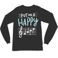 Put On A Happy Face Music Music Teacher Unisex Long Sleeve T-Shirt, trending gift Put On A Happy Face Music Music Teacher Unisex Long Sleeve T-Shirt, trending gift