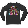 Rainbow Happy Dot Day Shirts Teacher Kids September 15th Unisex Long Sleeve T-Shirt, trending gift