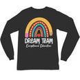 Rainbow Pencil Dream Exceptional Education Team SPED Teacher Unisex Long Sleeve T-Shirt, trending gift Rainbow Pencil Dream Exceptional Education Team SPED Teacher Unisex Long Sleeve T-Shirt, trending gift