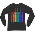 Rainbow Roygbiv Kids Artist Costume Art Teacher Unisex Long Sleeve T-Shirt, trending gift Rainbow Roygbiv Kids Artist Costume Art Teacher Unisex Long Sleeve T-Shirt, trending gift