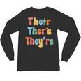 There Their They'Re English Class Grammar Joke Teacher Unisex Long Sleeve T-Shirt, trending gift
