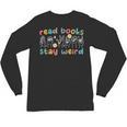 Read Books Stay Weird Sign Language ASL Teacher Book Lover Unisex Long Sleeve T-Shirt, trending gift Read Books Stay Weird Sign Language ASL Teacher Book Lover Unisex Long Sleeve T-Shirt, trending gift