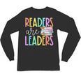 Readers Are Leaders Reading Book Lovers Teacher Women Kids Unisex Long Sleeve T-Shirt, trending gift