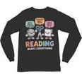 Reading Beats Everything Teacher Rock Paper Scissors Unisex Long Sleeve T-Shirt, trending gift Reading Beats Everything Teacher Rock Paper Scissors Unisex Long Sleeve T-Shirt, trending gift