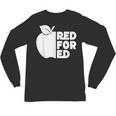 Red For Ed Teacher Support Public Education For Men Women Kids Unisex Long Sleeve T-Shirt, trending gift