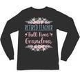 Retired Teacher Full Time Grandma Teaching Retirement Unisex Long Sleeve T-Shirt, trending gift Retired Teacher Full Time Grandma Teaching Retirement Unisex Long Sleeve T-Shirt, trending gift