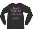 Retiring Teacher Tshirt For Retired Teachers For Men Women Unisex Long Sleeve T-Shirt, trending gift Retiring Teacher Tshirt For Retired Teachers For Men Women Unisex Long Sleeve T-Shirt, trending gift