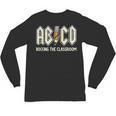 Retro Abcd Teacher Novelty Back To School Teacher Unisex Long Sleeve T-Shirt, trending gift Retro Abcd Teacher Novelty Back To School Teacher Unisex Long Sleeve T-Shirt, trending gift